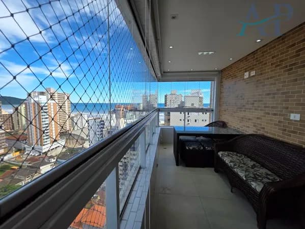Apartamento na Aviação em Praia Grande Vista Mar
