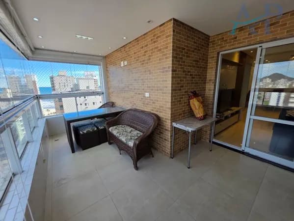 Apartamento na Aviação em Praia Grande Vista Mar