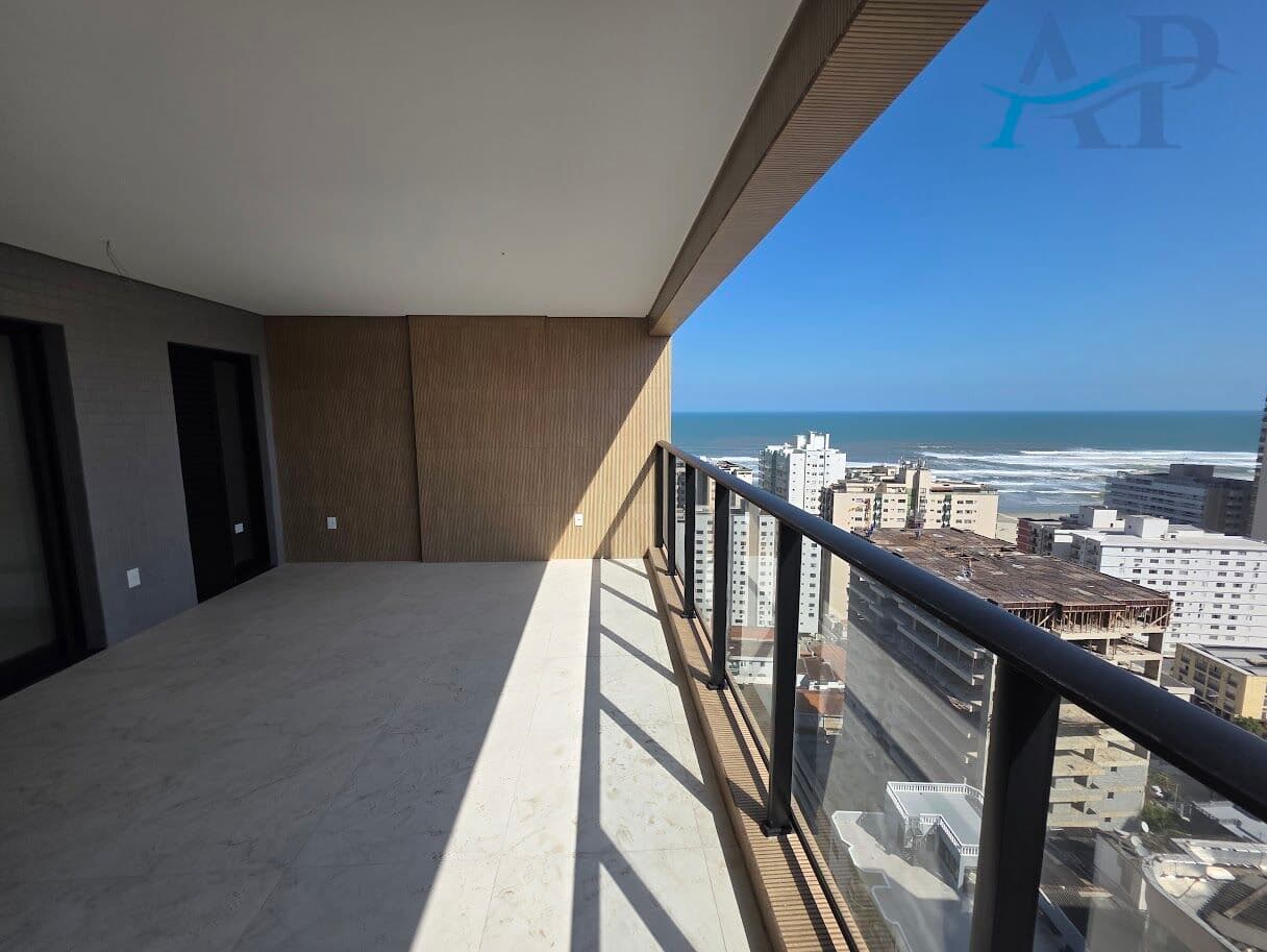 Apartamento em Praia Grande com 3 Dormitórios Vista Mar