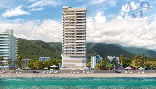 Apartamento Frente Mar na Aviação em Praia Grande