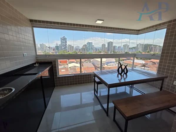 Apartamento Mobiliado no Canto do Forte em Praia Grande