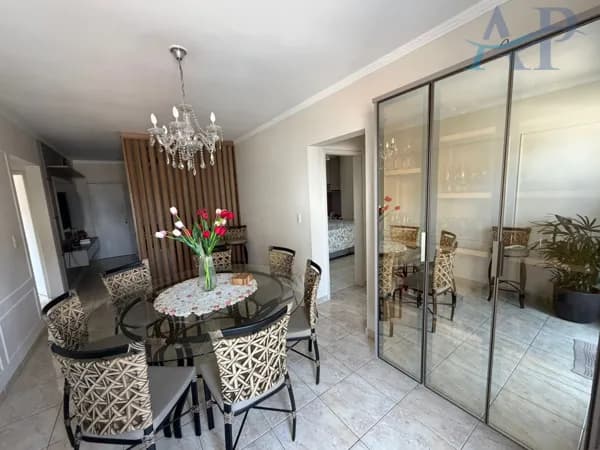 Apartamento na Guilhermina Vista Mar com 3 Dormitórios em Praia Grande