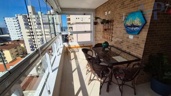 Apartamento na Aviação em Praia Grande Próximo ao Futuro Pier Turístico.