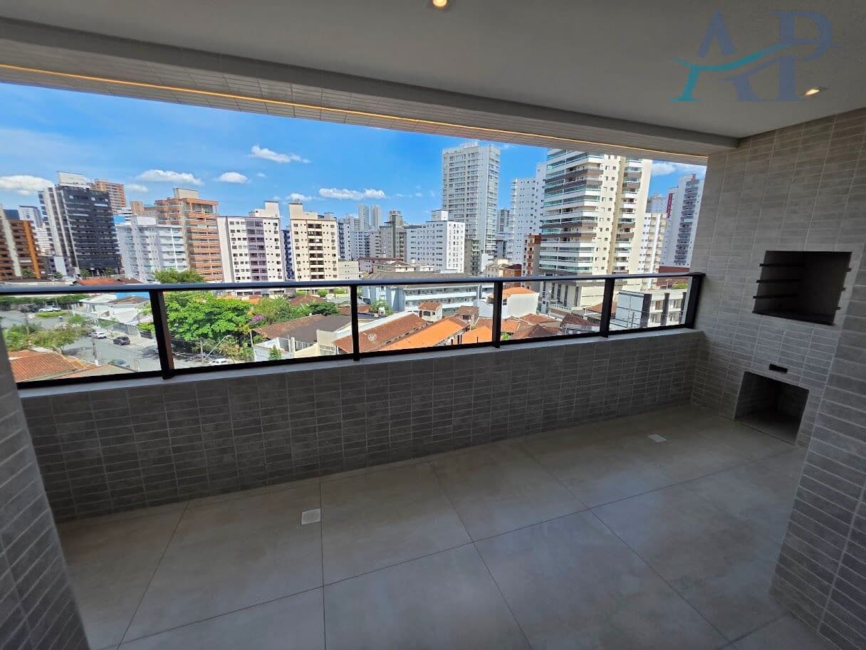 Apartamento na Guilhermina em Praia Grande com 2 Dormitórios