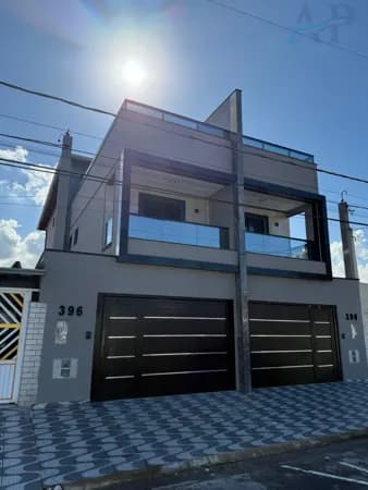 Casa Alto Padrão em Boqueirão, Praia Grande/SP