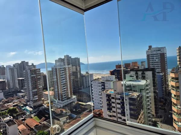 Apartamento na Aviação em Praia Grande com 2 Dormitórios