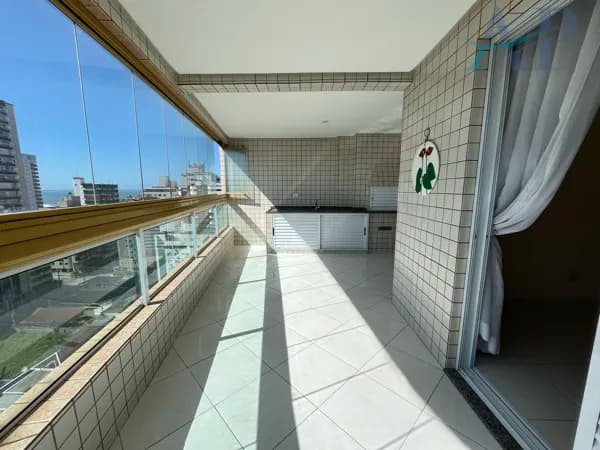 Apartamento com 2 Dormitórios Mobiliado na Aviação em Praia Grande