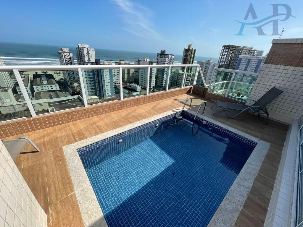 Apartamento Cobertura Duplex em Guilhermina, Praia Grande/SP