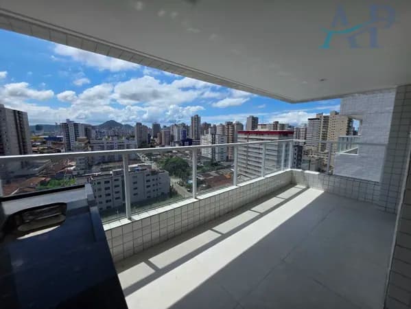 Apartamento na Aviação em Praia Grande com 2 Dormitórios.