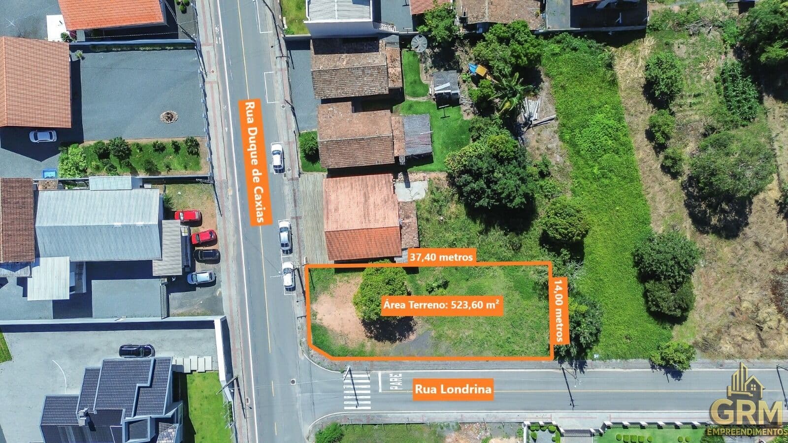 Terreno de 523 m²