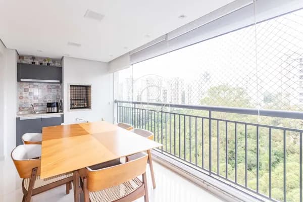 Apartamento Alto Padrão Mobiliado na Vila Andrade