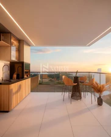 Apartamentos Modernos de 3 Quartos com Varanda Gourmet e 2 Vagas