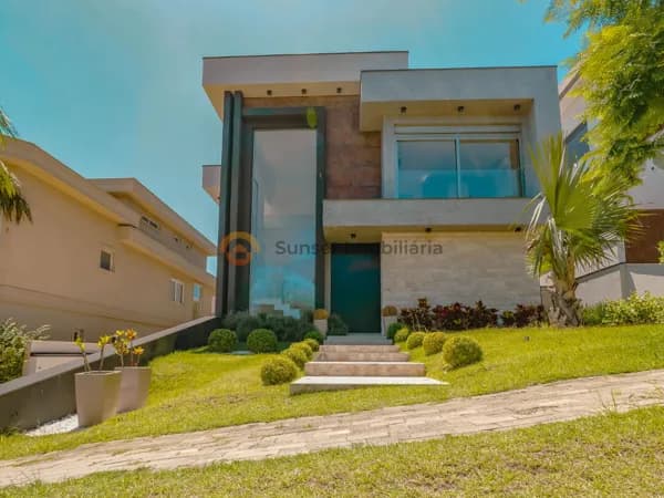 Casa com 4 suítes à venda, 603m² por R$ 8.980.000 — Residencial Tres, Tamboré 10, Santana de Parnaíba/SP