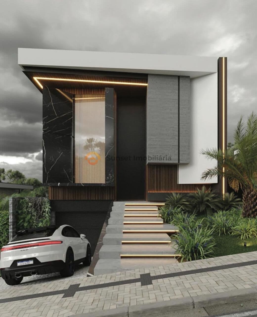 Residência Contemporânea com 5 Suítes, Rooftop e Acabamentos Premium em Alphaville