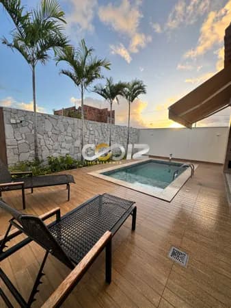 Casa Nova no Condomínio Morada do Lago com 3 suítes