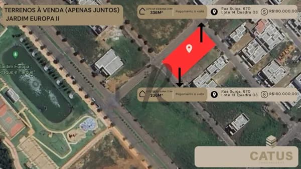 Lote/Terreno em Primavera do Leste - jardim europa II