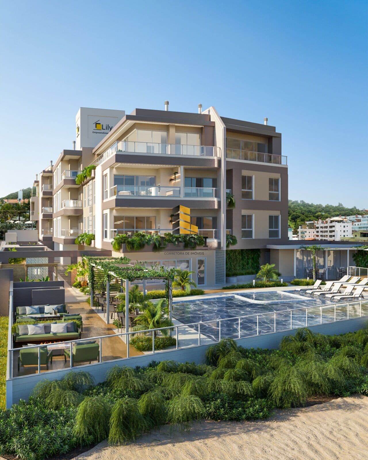 Apartamento Alto Padrão de frente para o mar em Bombinhas