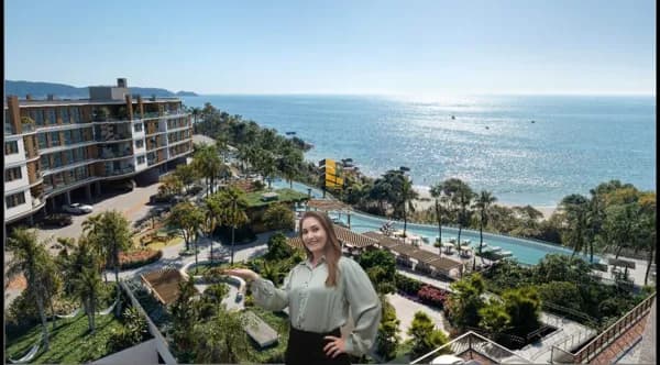 Cobertura com vista panoramica do mar em condomínio de alto padrão em Bombinhas SC