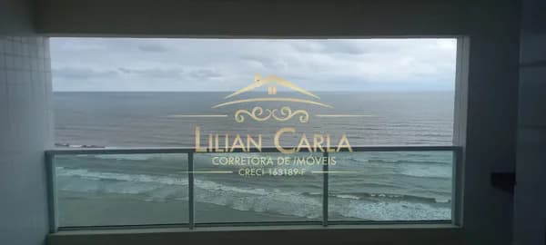Apartamento à venda de frente para o mar com 3 dorm, 1 suíte por R$ 580 mil