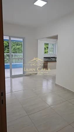 Apartamento para locação em Mongaguá Centro com 1 dorm, 1 wc social por R$ 2.400,00