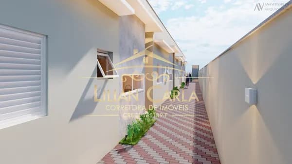 Casa em Condomínio à venda em Itanhaém com 2 dorm, 1 suíte PISCINA PRIVATIVA à partir de R$ 289 mil