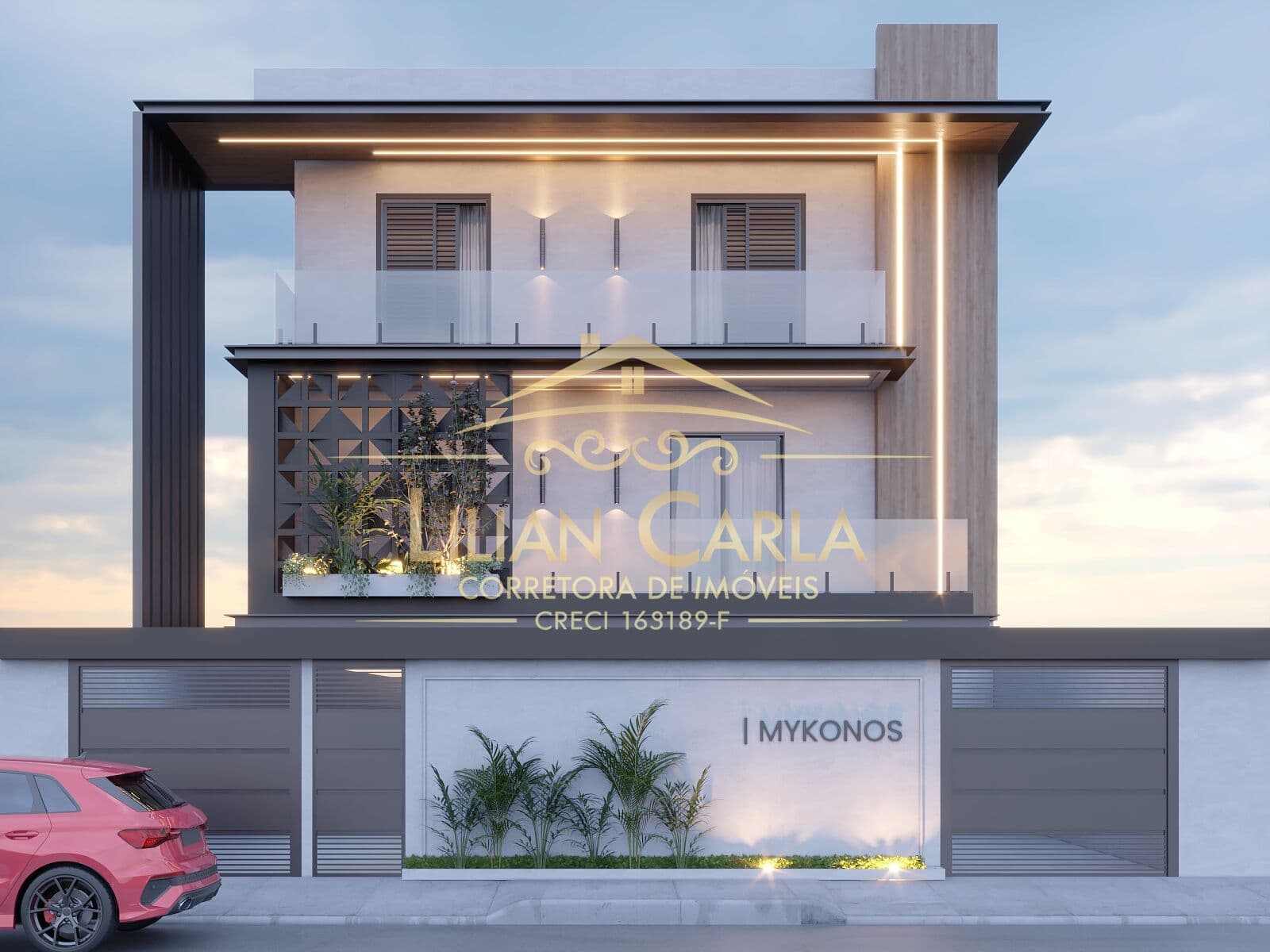 Casa em Condomínio de alto padrão à venda em Praia Grande - Guilhermina com 2 suítes à partir de R$ 560 mil!