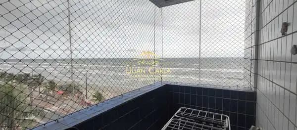 Apartamento Vista Mar à venda em Mongaguá - Centro com 2 dorm, varanda com vista mar por R$ 350 mil!