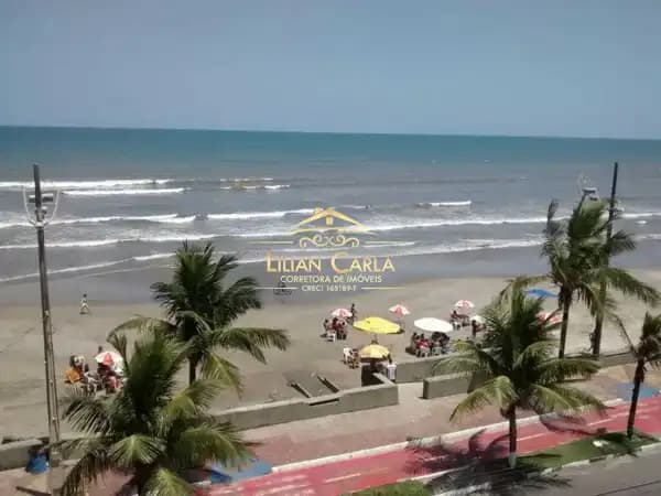Apartamento para locação com 2 dorm, varanda vista mar por R$ 2.000,00 !
