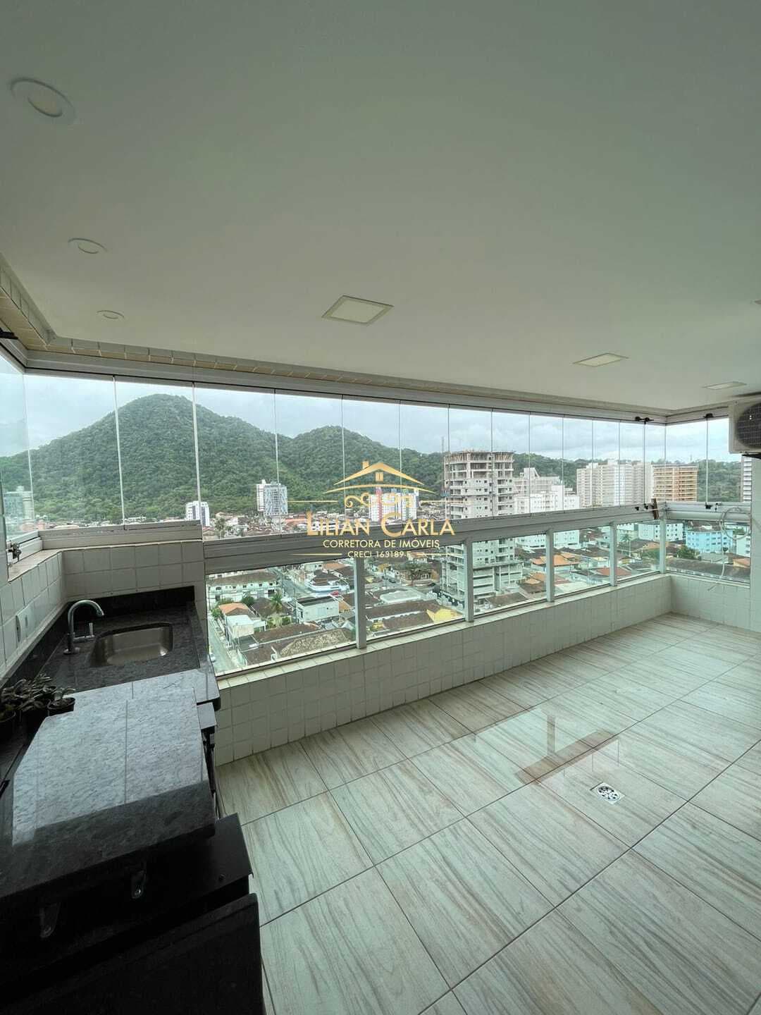 Apartamento à venda em Praia Grande, Canto do Forte com 2 dorm, 1 suite, 2 vagas, sacada gourmet por apenas R$ 730 mil!