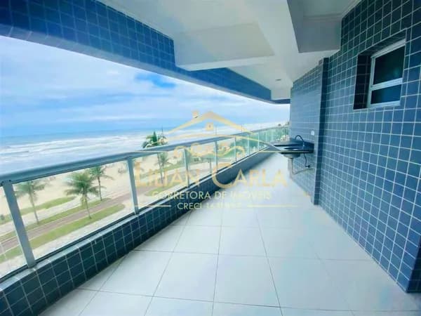 Apartamento Alto Padrão à venda frente mar com 3 dorm, 1 suíte e sacada por R$ 1.150.000,00