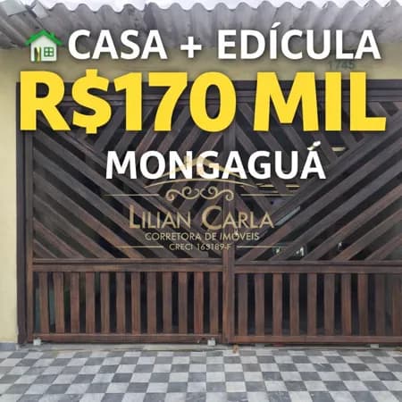 🏡 Casa + Edícula em Mongaguá – Oportunidade!