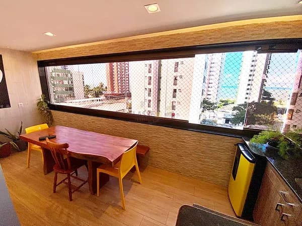 Apartamento Reformado 3 quartos Vista Mar em Candeias | Edf Marrakech