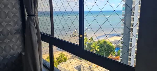 Apartamento Beira Mar Andar Alto e Reformado em Candeias 4 Quartos | Edf Elson Bahia de Almeida