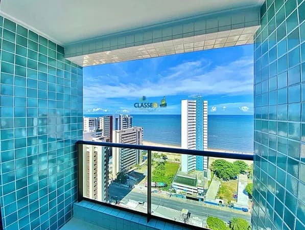 Apartamento Novo Andar Alto com Vista Mar 3 quartos no Candeias Prince
