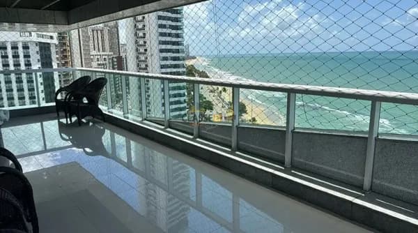 Beira Mar de Boa Viagem com 401m e 4 suítes | Edf Maria Ângela