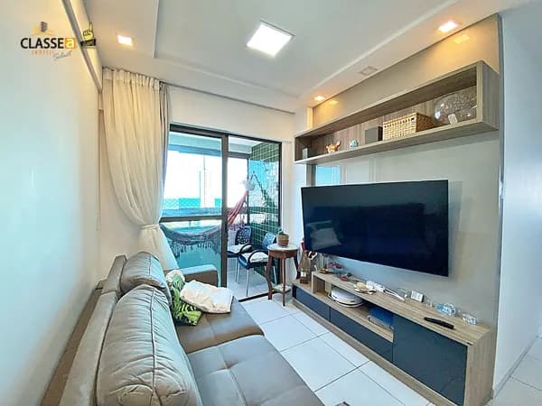 Apartamento 3 Quartos Frente Mar Andar Alto em Candeias | Edf Portofino