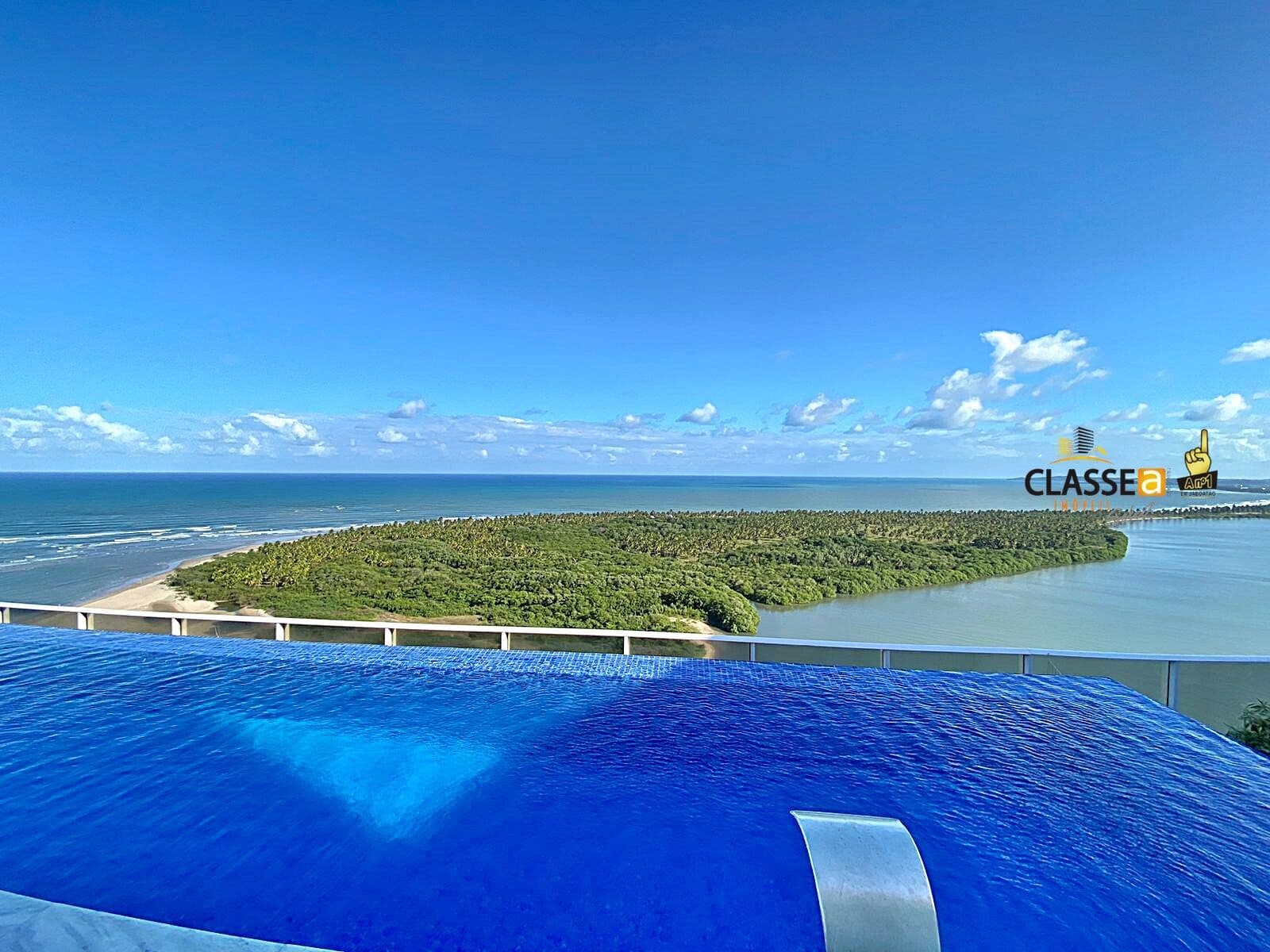 Apartamento Beira Mar Mobiliado Andar Alto em Barra