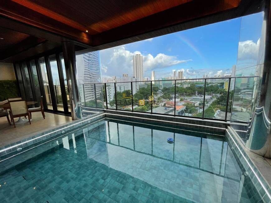Cobertura 5 suítes em Casa Forte com Piscina Privativa