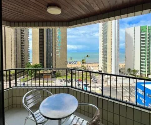 Apartamento com Vista Mar 3 Quartos em Piedade | Henrique III