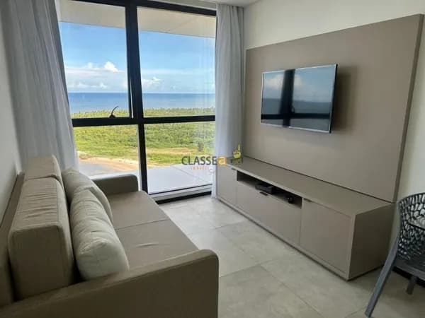 Beira Mar Mobiliado 1 Quarto e Andar Alto no Barra Home Stay