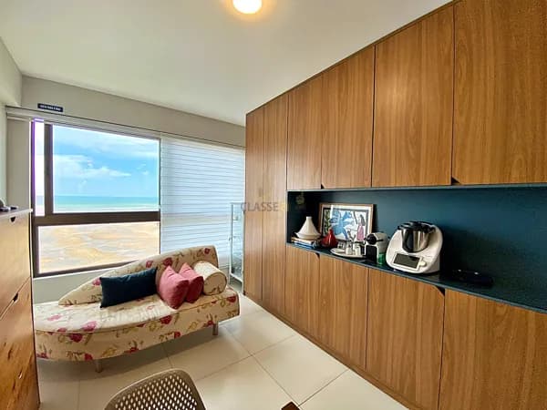 Apt Beira Mar Mobiliado 2 Quartos em Barra de Jangada | Edf Barra Classic