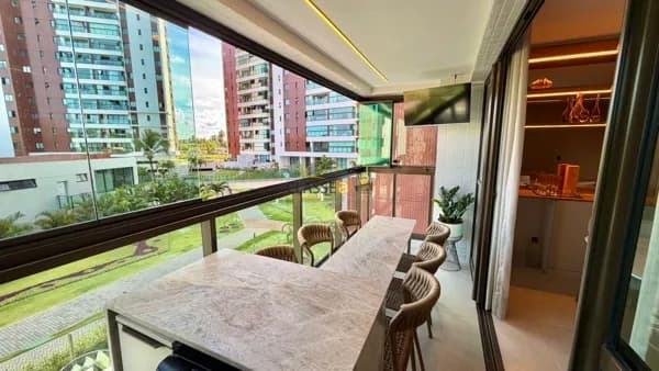 Apartamento Mobiliado e Reformado 3 suítes no Verano na Reserva do Paiva