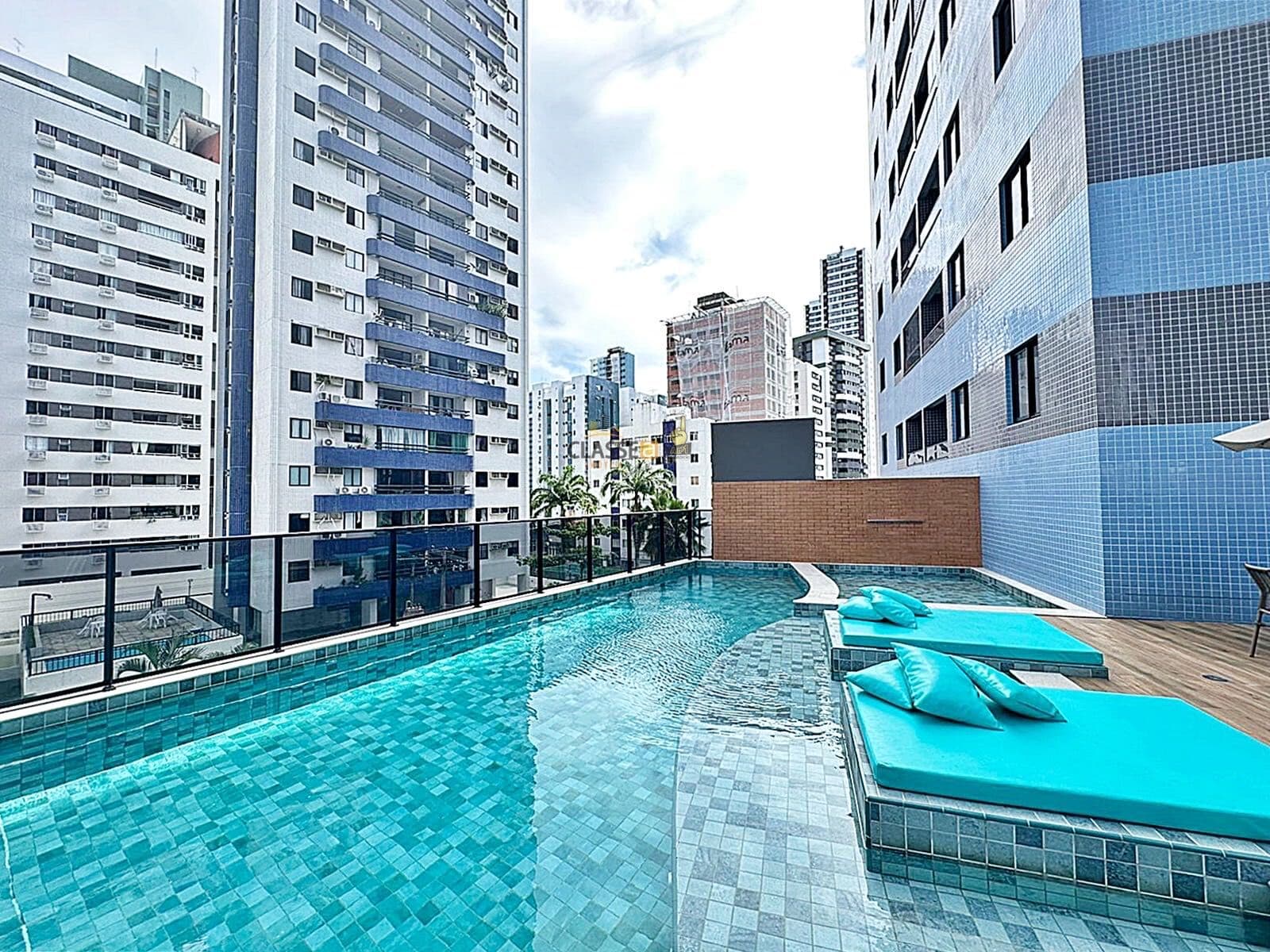 Apartamento Novo 2 quartos com Varanda em Boa Viagem