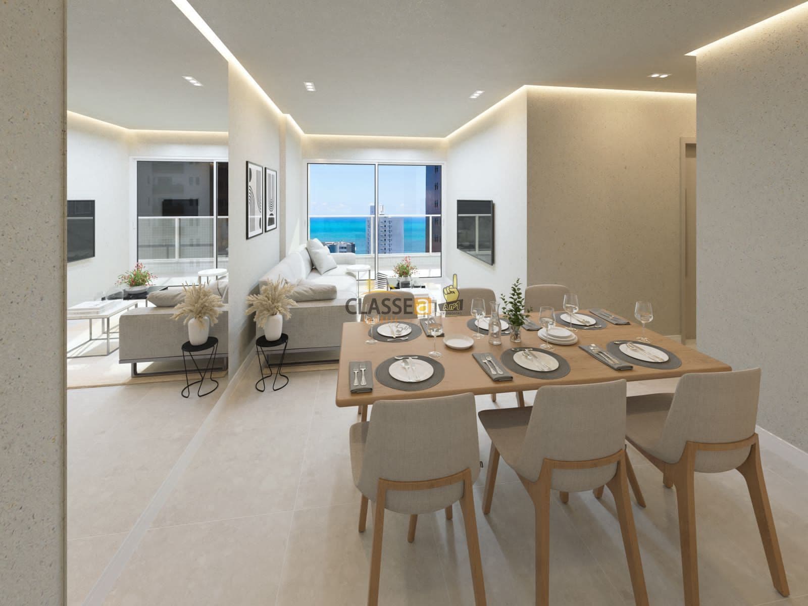 Apartamento Lançamento de 3 Quartos em Boa Viagem Próximo ao Mar | Luciano Carvalho