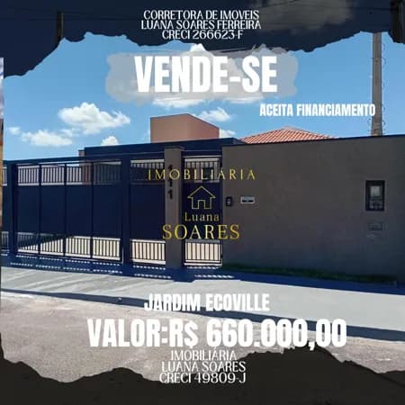 Casa em Garça - Jardim Ecoville