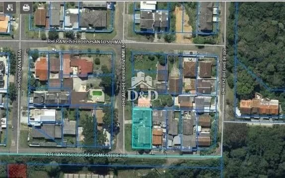 Terreno à venda, 512m² - Santo Inácio - Curitiba