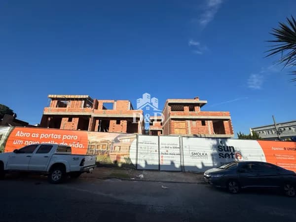 Em construção Lindo Triplex com Ático, Churrasqueira e Terraço