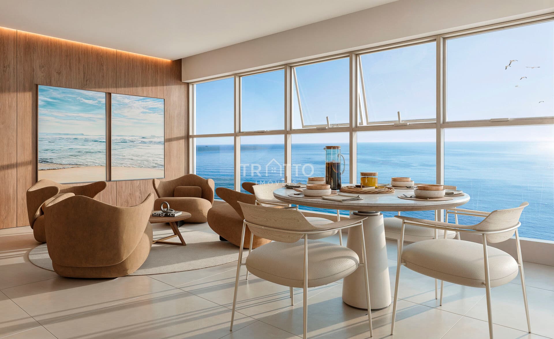 Apartamento com 3 suítes e 150m² próximo ao mar no Marítimo VSK | Alto padrão e valorização no litoral