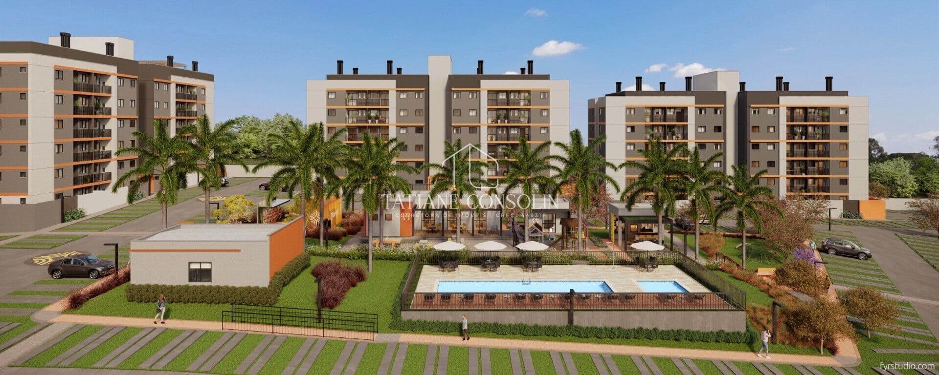 REVENDA NO MEO NEOVILLE | Apartamento 62m² | 3 quartos, sendo 1 suíte