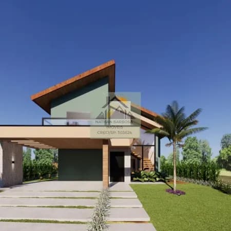Casa de Alto Padrão em Construção à Venda no Ninho Verde 2 – 4 Dormitórios (3 Suítes) | 472 m² de Terreno | Vista para a Natureza